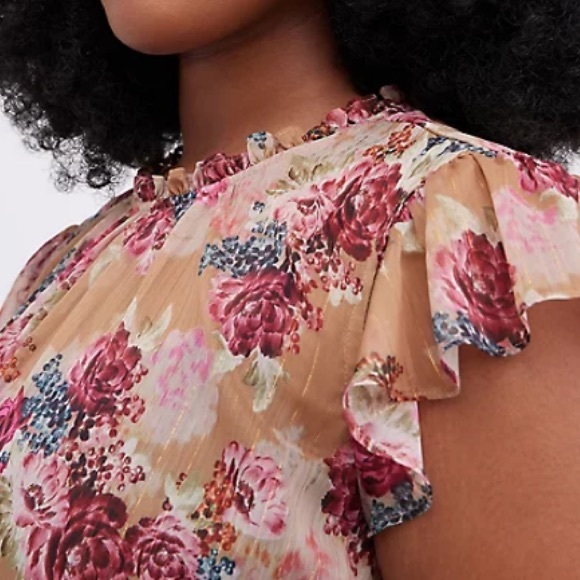 TORRID Floral Chiffon Top - Picture 2 of 7